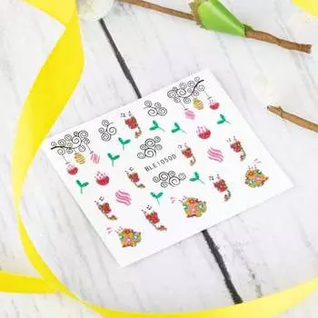 3D наклейки для ногтей Самокоррекция, Molly Lac