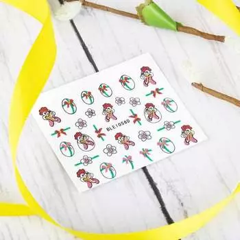 3D наклейки для ногтей Самокоррекция, Molly Lac