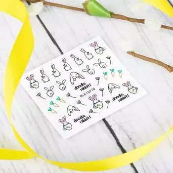 3D наклейки для ногтей Самокоррекция, Molly Lac