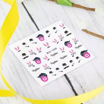 3D наклейки для ногтей Самокоррекция, Molly Lac