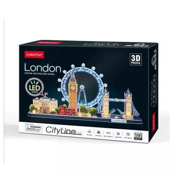3D пазл London Cityline Led L532H Cubic Fun 20532 (306-20532)