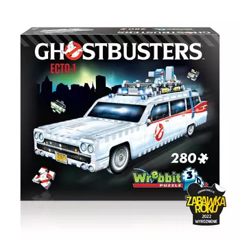 3D пазл Реббит, Охотники за привидениями ЭКТО-1, 280 шт. Wrebbit