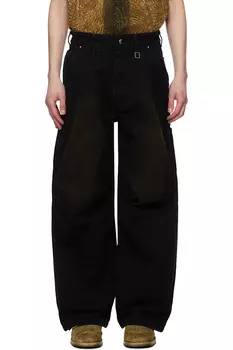 3D широкие джинсы Wooyoungmi, черный