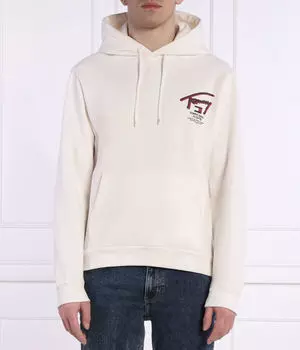 3D уличный свитер Regular fit Tommy Jeans, белый