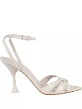 3juin босоножки с ремешками, белый