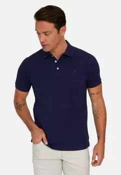 3PACK Williot, Рубашка-поло Williot, морской синий оранжевый Rairok