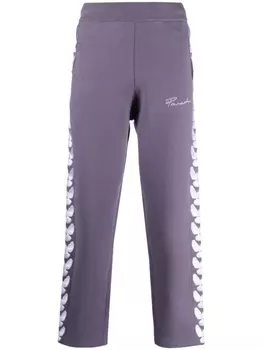 3Paradis спортивные брюки с вышивкой, разноцветный