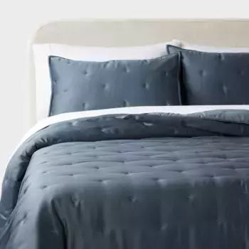 3шт. Полный/Королева TENCEL Threshold, цвет Dark Teal Blue