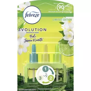 3Volution Bali Jasmine & Lime бутылочка для замены febreze, 20 ml