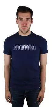 3Z1T92 1j0az 0905 футболка темно-синего цвета Emporio Armani, синий