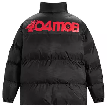 404MOB GANG Стеганая куртка унисекс, Черный (издание в подарочной упаковке)