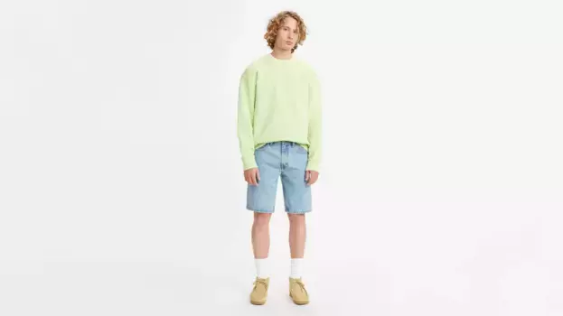 405 стандартные мужские шорты 10 дюймов Levi's, цвет Light Score - Light Wash - Non Stretch