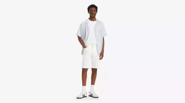 405 стандартные мужские шорты 10 дюймов Levi's, белый