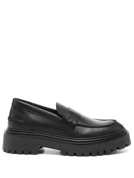 40-миллиметровые кожаные мокасины Marc O'Polo, черный