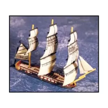 40-пушечный фрегат - La Vengeance, Micronauts - Napoleonic Era Sailing Ships - Full Sail Sets (1:1200)