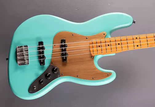 40th Anniversary Jazz Bass Vintage Edition - Satin Sea Foam Green Squier 40th Anniversary Jazz Bass Edition -