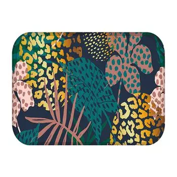40x60 см листья мягкие противоскользящие коврики ковер коврик для ванной комнаты украшение для гостиной-3 # Stuttg, мультиколор