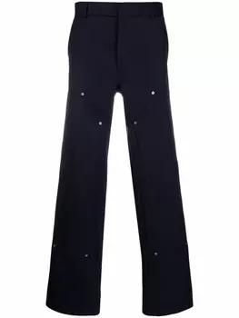 424 брюки Workmen прямого кроя, синий