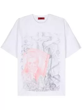 424 футболка Valentina Death, белый