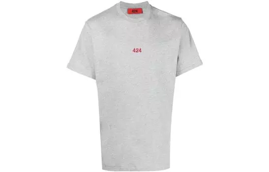 424 Мужская футболка, Серый