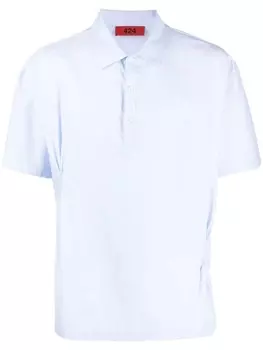 424 рубашка с короткими рукавами, синий