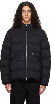 43028 Бесшовная куртка-пуховик из нейлона Tunnel Stone Island