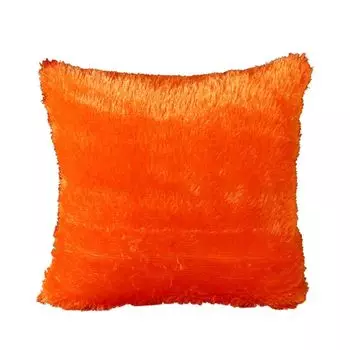 43x43 см Мягкая плюшевая подушка с крашением, наволочка для домашнего дивана, декор-оранжевый Stuttg