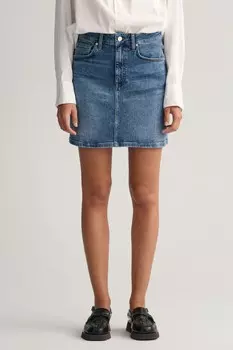 4400086 джинсовая юбка Gant, синий