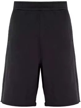 44 LABEL GROUP спортивные шорты из хлопчатобумажного джерси, черный