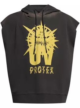 44 LABEL GROUP толстовка без рукавов, серый