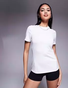 4505 Icon active быстросохнущая спортивная футболка белого цвета