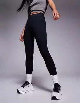 4505 Petite Icon мягкие леггинсы для йоги с высокой талией черного цвета