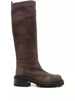 45-миллиметровые замшевые сапоги Via Roma 15, коричневый