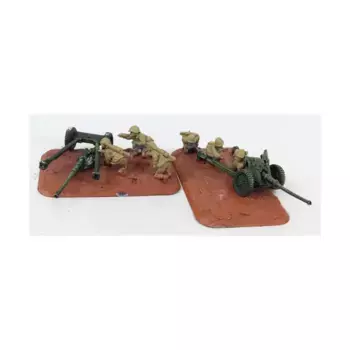 45мм обр.1937 г. Коллекция №3, Flames of War - WWII - Soviet - Artillery, AA, AT and AFV's - Loose Miniatures (15mm)