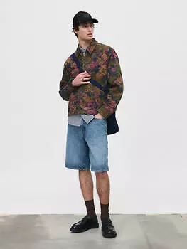 478 Мешковатые 12-дюймовые мужские шорты Levi's, цвет My Frequency - Medium Wash