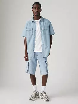 478 Мешковатые шорты Cargo 12 дюймов мужские Levi's, цвет My Pockets Full - Light Wash