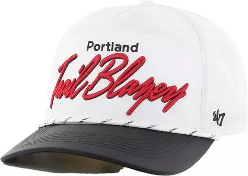 47 Adult Portland Trail Blazers Белый Чемберлин Регулируемая Шапка