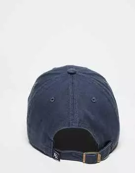 47 Brand — бейсболка темно-синего цвета с контрастным мотивом New York Yankees