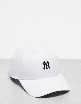 47 Brand – MLB NY Yankees – Белая бейсболка с небольшим логотипом