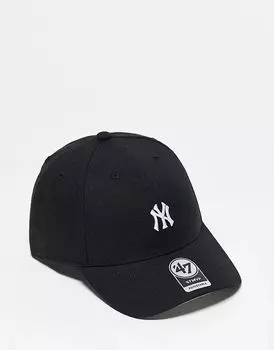 47 Brand – New York Yankees – Кепка черного цвета с небольшим логотипом