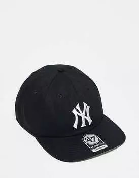 47 Brand – NY Yankees – Черная кепка Snapback