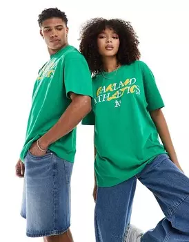 47 Brand – Унисекс – Футболка Oakland Athletics – в цвете Gr cn