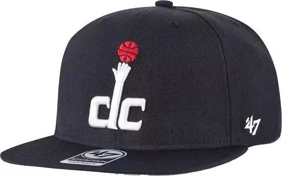 '47 Брендовая кепка для взрослых Washington Wizards No Shot Captain Snapback