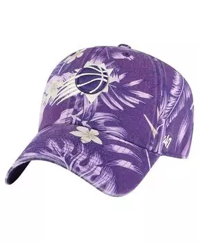 47 Мужская фиолетовая регулируемая шляпа Phoenix Suns Tropicalia с цветочным принтом '47 Brand, фиолетовый