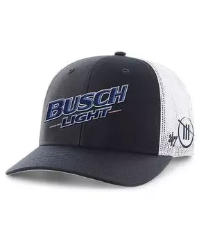 47 Мужская темно-синяя регулируемая шляпа Ross Chastain Busch Light Darlington Throwback Rope Trucker '47 Brand, синий