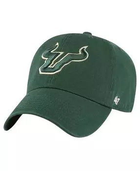 47 Мужская зеленая регулируемая шляпа South Florida Bulls в винтажном стиле '47 Brand, зеленый