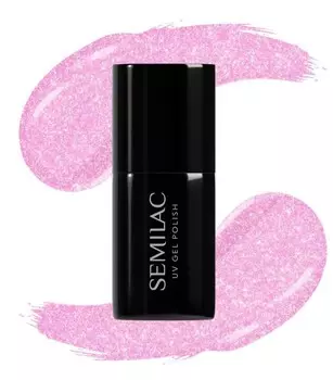 498 Primavera Pink Semilac Hybrid Hibrid Nail Pol