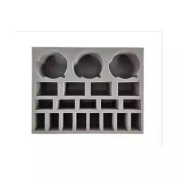 4 армейских подноса 3/4 дюйма — «Уничтожители хаоса», «Великие одержимые» и 3 пенопластовых подноса «Ядовитые ползуны», Battle Foam - Games Workshop - Warhammer 40,000 - Chaos Space Marines