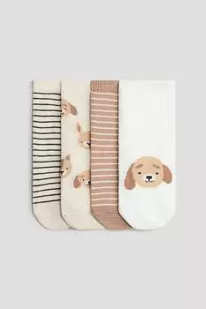 4 пары носков H&M, мультиколор