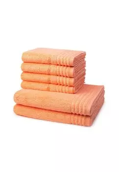 4 полотенца и 2 полотенца для душа - в наборе Vienna Style Supersoft Vossen, размер: длина 100см, ширина 50см.